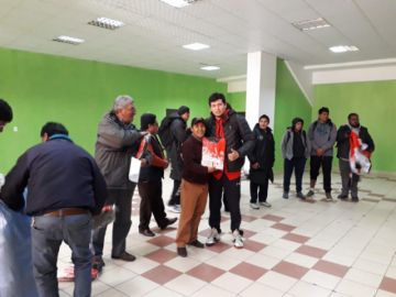 Recibieron los deportivos.