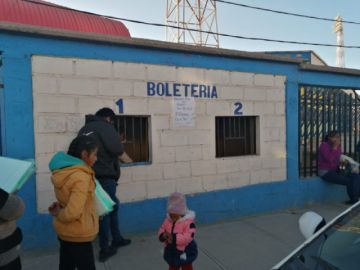 Poca asistencia de público.