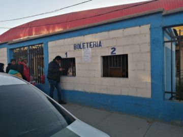 Poca asistencia de público.