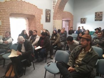 Los asistentes al foro ciudadano que se realizó en la Casa Nacional de Moneda.
