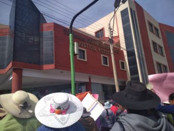 La marcha llega a los tribunales