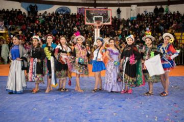 Las candidatas a ñusta.