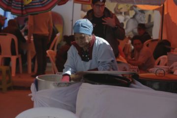 Las caseritas agotaron su comida.