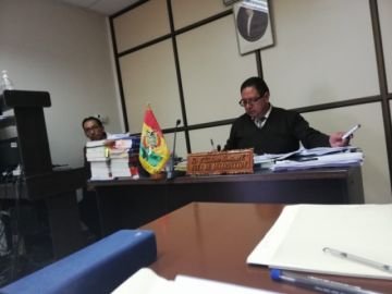 El juez Vladimir Jiménez.
