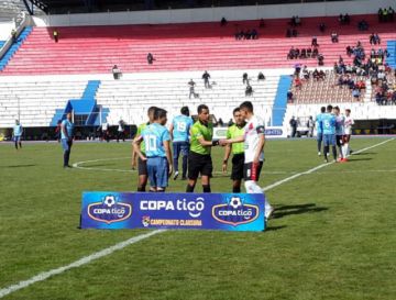 Las previas del partido.