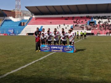 Las previas del partido.