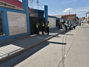 Había poca asistencia de público.