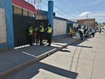 Había poca asistencia de público.