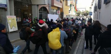 Marcharán hasta la sede de Gobierno.