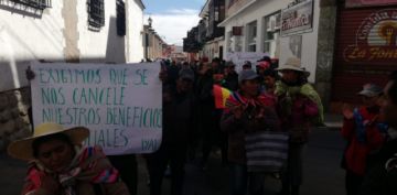 Marcharán hasta la sede de Gobierno.