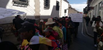 Marcharán hasta la sede de Gobierno.