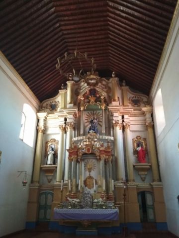 Altar del templo de Santo Domingo.