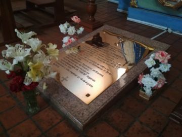 Tumba de fray Vicente Bernedo.