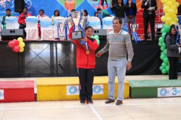 La premiación contó con la presencia de las delegaciones.