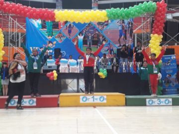 La premiación contó con la presencia de las delegaciones.