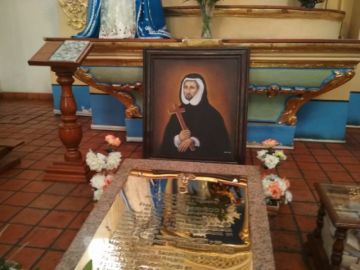 Tumba de fray Vicente Bernedo.