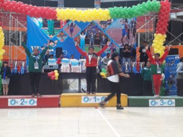 La premiación contó con la presencia de las delegaciones.