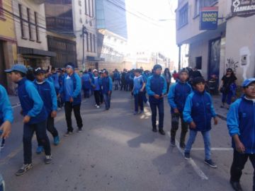 En el final del trayecto.