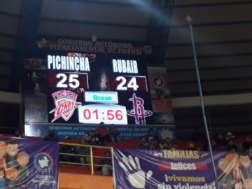 Así quedó el marcador en el primer cuarto.