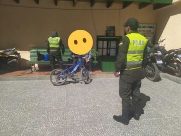 Los condujeron a la Policía.