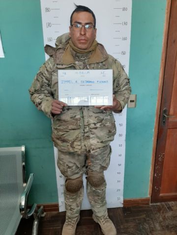 Uno de los detenidos.