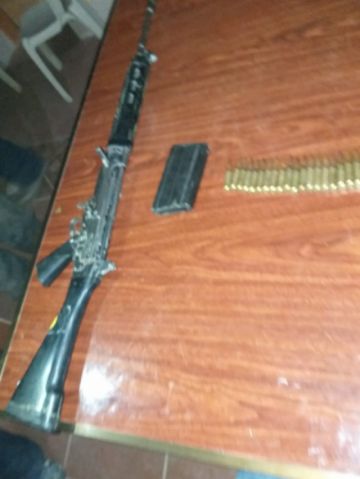 Armas incautadas.