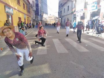 Terminando el recorrido.