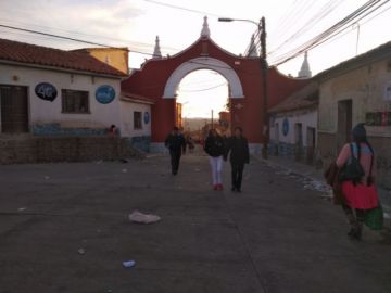 Así lucía el Arco de Mejillones.
