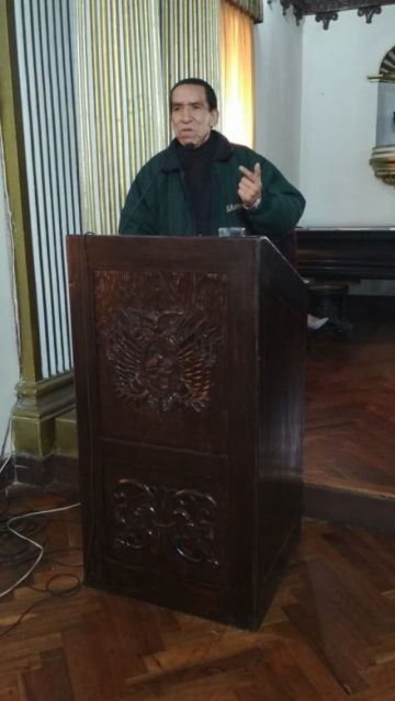 El investigador Cristóbal Corso afirma que la leyenda de que San Bartolomé derrotó al diablo fue una labor de extirpación de culto.