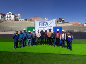 El estadio luce otra fisonomía.