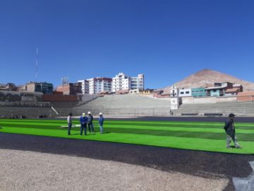 El estadio luce otra fisonomía.