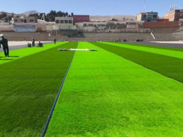 El estadio luce otra fisonomía.