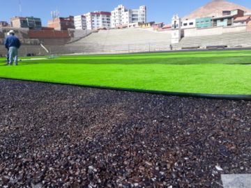 El estadio luce otra fisonomía.