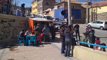 Las filas siguen en San Marcos.