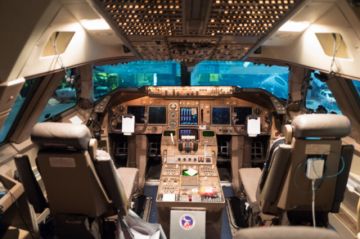 La aeronave llegó esta madrugada.