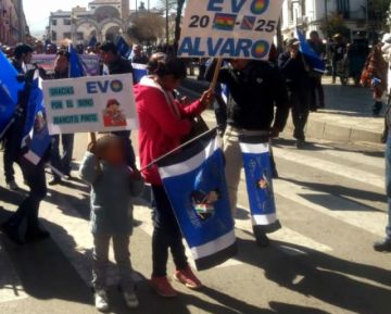La movilización recorre las calles.