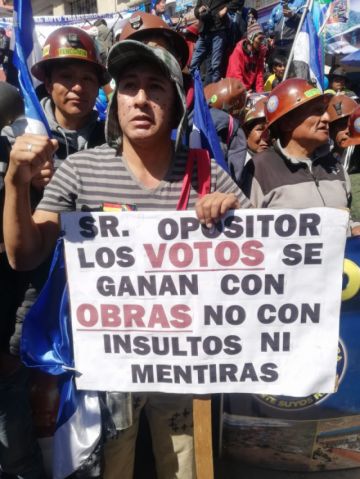 El acto proselitista.