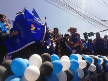 El acto proselitista.