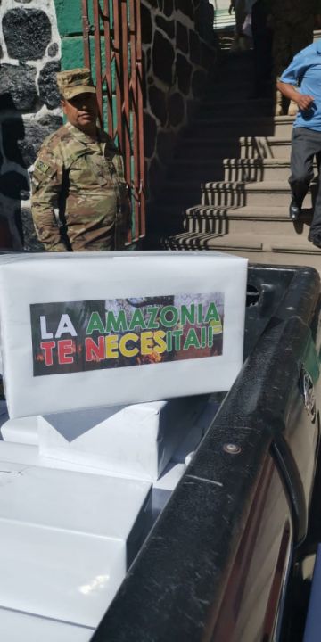 Se moviliza las ánforas de recojo de apoyo.
