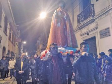 San Bartolomé volvió a recorrer las calles.