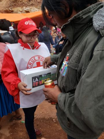 Recolectan ayuda para la Chiquitanía.