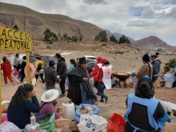 Recolectan ayuda para la Chiquitanía.