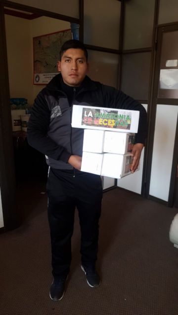 Recolectan ayuda para la Chiquitanía.