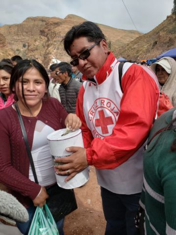 Recolectan ayuda para la Chiquitanía.