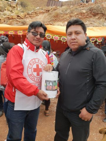 Recolectan ayuda para la Chiquitanía.
