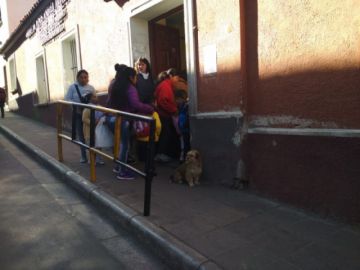 Hoy ingresaron más temprano.