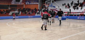 Previas del partido.