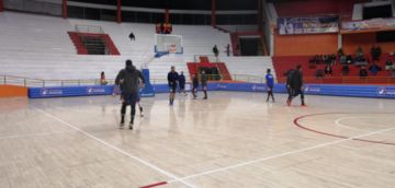 Previas del partido.