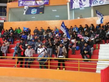 Previas del partido.