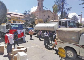 Aporte potosino fue rumbo a la Chiquitania boliviana